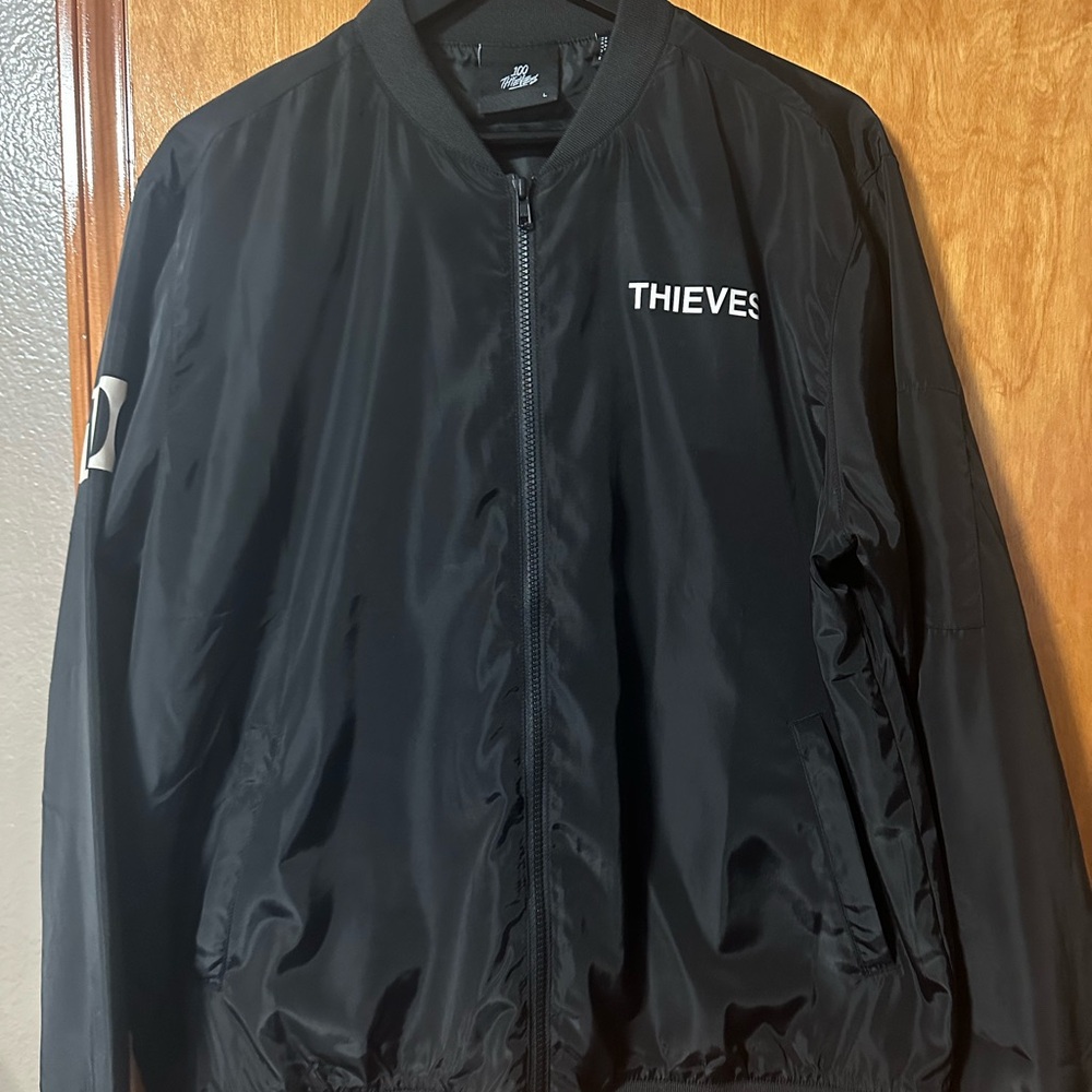 100 Thieves Numbers Collection Bomber Jacket Limited Edition